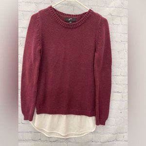 Women’s Layered Knit Sweater